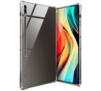 moex Aero Case - Carcasa para Samsung Galaxy Tab S9 Ultra (silicona, ultrafina, antigolpes, protección de esquinas, funda de silicona transparente, minimalista, transparente
