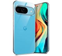 moex Aero Case Compatible con Google Pixel 9 - Funda de silicona completamente transparente, funda para teléfono móvil ultrafina, funda transparente monocolor, transparente