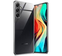 moex Aero Case Compatible con Samsung Galaxy A34 5G - Funda de silicona completamente transparente, transparente para teléfono móvil ultra fina, funda transparente monocromo, transparente