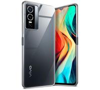 moex Aero Case Compatible con Vivo Y76 5G - Funda de silicona transparente para teléfono móvil ultra fina, transparente, transparente