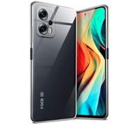 moex Aero Case Compatible con Xiaomi Poco X4 GT - Funda de silicona completamente transparente, transparente para teléfono móvil ultra fina, funda transparente monocromo, transparente