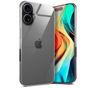 moex Aero Case für iPhone 17 Hülle Durchsichtig, Silikon Handyhülle Transparent, Clear Case Ultra Slim, Backcover Schutzhülle Dünn, Silikonhülle Minimalistische Klar