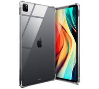 moex Aero Case para iPad Pro 11 (2020-2022) Funda de silicona transparente ultra fina a prueba de golpes con protección de esquinas, funda de silicona transparente minimalista transparente