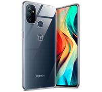 moex Aero Funda Compatible con el OnePlus Nord N100. Funda Protectora para teléfono móvil Completamente Transparente, Hecha de Silicona Ultrafina, Cristal-Claro