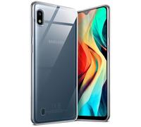 moex Aero Funda Compatible con el Samsung Galaxy A10. Funda Protectora para teléfono móvil Completamente Transparente, Hecha de Silicona Ultrafina, Cristal-Claro