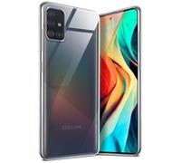 moex Aero Funda Compatible con el Samsung Galaxy A51. Funda Protectora para teléfono móvil Completamente Transparente, Hecha de Silicona Ultrafina, Cristal-Claro