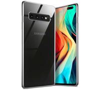 moex Aero Funda Compatible con el Samsung Galaxy S10 5G. Funda Protectora para teléfono móvil Completamente Transparente, Hecha de Silicona Ultrafina, Cristal-Claro