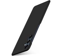 moex Alpha Case für Samsung Galaxy A16 (4G/5G) Hülle Ultra Dünn, Schutzhülle mit erhöhtem Kameraschutz, Slim Cover Hardcase Backcover, Dünnste Handyhülle Minimalist, Matt Schwarz