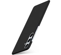 moex Alpha Case für Samsung Galaxy A56 5G Hülle Ultra Dünn, Schutzhülle mit erhöhtem Kameraschutz, Slim Cover Hardcase Backcover, Dünnste Handyhülle Minimalist, Matt Schwarz