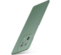 moex Alpha Case für Xiaomi 13 Pro Hülle minimalistisch Stoßfest und leicht, Dünnste Handyhülle Super Slim Schutzhülle Ultra Air Hardcase aus Kunststoff - Oliv