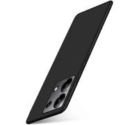 moex Alpha Case für Xiaomi Redmi Note 13 (4G) Hülle minimalistisch Stoßfest und leicht, Dünnste Handyhülle Super Slim Schutzhülle Ultra Air Hardcase aus Kunststoff - Matt Schwarz