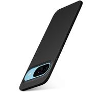 moex Alpha Case para Google Pixel 9 Funda minimalista resistente a los golpes y ligera, funda ultrafina para teléfono móvil, carcasa ultrafina ultra Air de plástico, color negro mate