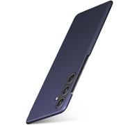 moex Alpha Case para Samsung Galaxy A55 5G, funda minimalista resistente a los golpes y ligera, carcasa ultrafina ultrafina ultra Air de plástico - Azul mate