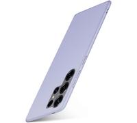 moex Alpha Case para Samsung Galaxy S25 Ultra, funda ultradelgada, con protección de cámara elevada, funda slim, backcover, la funda más delgada de estilo minimalista, color lila pastel