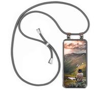 moex Cadena para teléfono móvil para Redmi Note 14 Pro+ 5G, funda con cinta extraíble, funda para teléfono móvil con cadena para colgar, correa para el teléfono móvil, cordón para el cuello, cordón