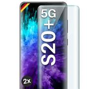 moex CurveProtect - Protector de pantalla para Samsung Galaxy S20 Plus / 5G (2 unidades)