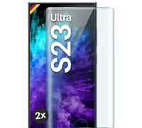 moex CurveProtect - Protector de pantalla para Samsung Galaxy S23 Ultra (2 unidades)