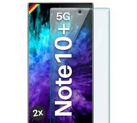 moex CurveProtect - Protector de pantalla para Samsung Note 10 Plus (4G/5G, sin bordes, cobertura completa, 2 unidades)