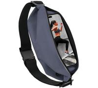 moex® Easy Bag - Cinturón para Samsung Galaxy S25 Plus para correr, para correr, hacer deporte, impermeable, color gris