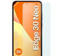 moex® FlexProtect - Protector de pantalla mate compatible con Motorola Edge 30 Neo (3 unidades)