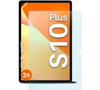 moex® FlexProtect - Protector de pantalla mate compatible con Samsung Galaxy Tab S10 Plus (3 unidades)