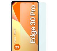 moex FlexProtect - Protector de pantalla mate para Motorola Edge 30 Pro (3 unidades)
