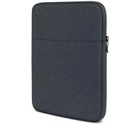 moex Funda para libro electrónico BOOX Go 10.3 (Gen II), bolsillo con cremallera y compartimento para accesorios, tejido suave, acolchado, funda minimalista para salpicadero, color antracita