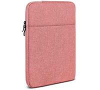 moex Funda para tablet Honor MagicPad 2 con cremallera y compartimento para accesorios, funda de tela de nailon suave acolchada, funda minimalista para salpicadero, color rosa