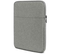 moex Funda para tablet Honor Pad X8a - Funda con compartimento para accesorios, fibra de poliéster, funda minimalista con cremallera, resistente al agua, color gris