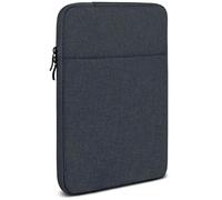 moex Funda para tablet Lenovo Tab Plus, bolsa con cremallera y compartimento para accesorios, funda de tela de nailon, acolchada suave, funda protectora, funda minimalista para salpicadero, antracita