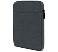 moex Funda para tablet Samsung Galaxy Tab Active5 con cremallera y compartimento para accesorios, funda de tela de nailon suave acolchada, funda minimalista para salpicadero, antracita