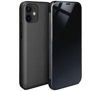 moex Funda Protectora Fina Compatible con iPhone 12 Mini | Cristal Tintado Transparente, Anthracite