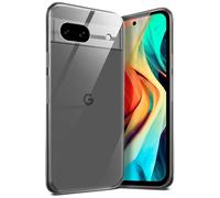 moex Funda transparente para Google Pixel 8a, funda de silicona transparente, ultrafina, fina, funda de silicona minimalista, funda Aero, transparente