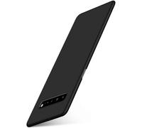 MoEx® Funda Trasera [Ultrafina] Compatible con Samsung Galaxy S10 5G | Metálico Mate Noir