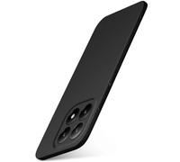 moex Funda ultrafina para Xiaomi 15T, funda protectora con protección de cámara elevada, funda fina, carcasa trasera, funda trasera más fina, funda minimalista Alpha Case, negro mate