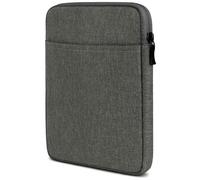 moex Oukitel RT3 - Funda para tablet Oukitel RT3 con cremallera y compartimento para accesorios, tela de nailon suave, acolchada, funda minimalista para salpicadero, color gris oscuro