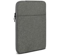 moex Oukitel RT8 - Funda para tablet Oukitel RT8 con cremallera y compartimento para accesorios, tela de nailon suave, acolchada, funda minimalista para salpicadero, color gris oscuro
