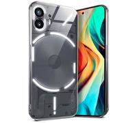 moex Para Nothing Phone (2) Funda transparente, funda de silicona transparente, ultrafina, carcasa trasera fina, funda de silicona minimalista, funda Aero, transparente