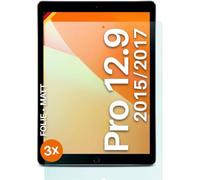 moex Protector de pantalla mate compatible con Apple iPad Pro 12.9 (Gen 1/2) - Protector de pantalla antirreflejos, protector de pantalla mate - 3 unidades