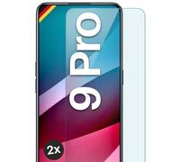 moex ShockProtect - Protector de pantalla para Realme 9 Pro (dureza 9H, resistente a los arañazos e irrompible, 2 unidades)