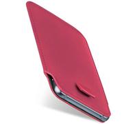 moex Slide - Funda para iPod Touch 4G, ultrafina, de piel sintética, con protección completa de 360°, color rosa