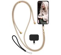 moex Unleash - Correa para teléfono móvil Honor Magic V3 sin funda, cadena para teléfono móvil con mosquetón, correa extraíble para el cuello del teléfono móvil, cadena con almohadilla para funda de