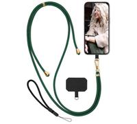 moex Unleash para Poco F7 Pro - Correa para teléfono móvil sin funda, cadena para teléfono móvil con mosquetón, correa extraíble para el cuello del teléfono móvil, cadena con almohadilla para funda de