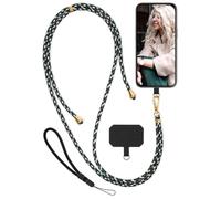 moex Unleash para Poco F7 Pro Handyband para colgar sin funda, cadena para teléfono móvil con mosquetón, correa extraíble para el cuello del teléfono móvil, cadena con almohadilla para teléfono móvil