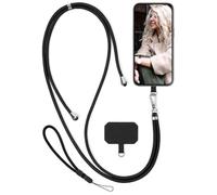 moex Unleash para Poco F7 Ultra Handyband para colgar sin funda, cadena para teléfono móvil con mosquetón, correa extraíble para el cuello del teléfono móvil, cadena con almohadilla para funda de