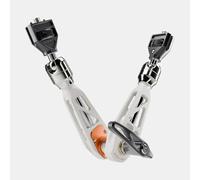 MOFAGE TALOS - Brazo mágico de vaporización, diseño exoesqueleto, capacidad de carga de 5 kg, cierre rápido, fricción ajustable, precisión CNC, para monitor, luz LED, cámara de acción (beige