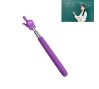 MOFALA Puntero telescópico para Profesores, Barra de demostración en el Aula, Pantalla gGuide, Puntero retráctil para enseñanza Escolar, presentación de conferencias, instrucción de Objetos (Morado)