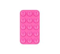 MOFALA Soporte Adhesivo con Ventosa de Silicona de Doble Cara, Compatible con Fundas de móviles iPhone y Android (Rosa)