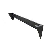 Mofangtech 1U - Soporte de pared vertical plegable de 19 pulgadas para montaje en pared (1U44P), color negro