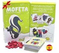MOFETA Juego de Mesa Familiar Premio Mejor Juego de Cartas de 3 a 12 Jugadores | Aprende en 1´ y Muy Rejugable con Partidas 15´ | +6 años | Únete a la Aventura y regala a Tus Seres Queridos